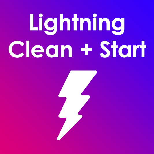 Lightning Clean + Start